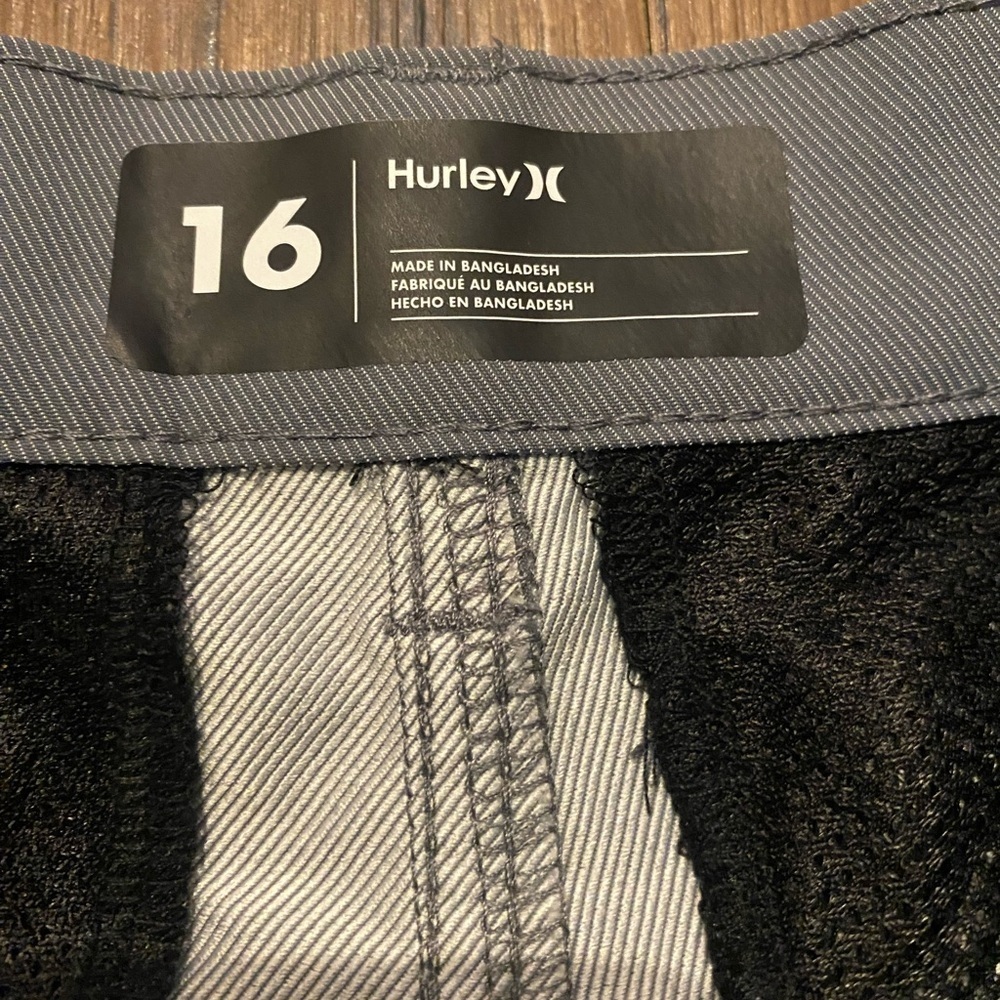 Boys Gray Shorts Hurley performance NWT - Picture 4 of 4